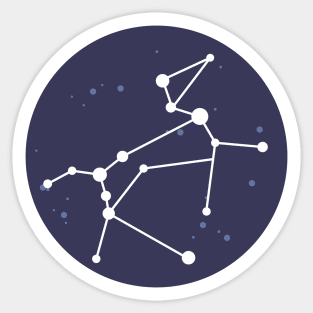 Canis Major Constellation Sticker